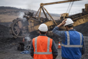 Maquinaria industrial detenida por mantenimiento reactivo no planificado